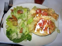 Cook 30 seconds to 1 minute per side, until the shrimp are crispy. Bang Bang Shrimp Tacos With Ceasar Salad Picture Of Bonefish Grill Lawrenceville Tripadvisor