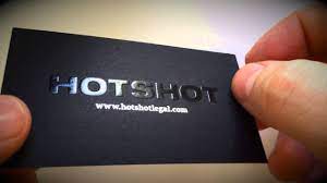 Embossed business cards can be made with gold, silver, black and red letters. Foil Embossed Business Cards Youtube