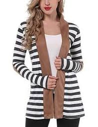 Black And White Striped Cardigan Black White Striped Cardigan Sweater In 2020 Striped Cardigan