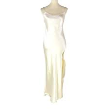 Reformation Malorie Silk Bow Maxi Dress Fior Di Latte Sleeveless Scoop Neck  Sz 2 | eBay