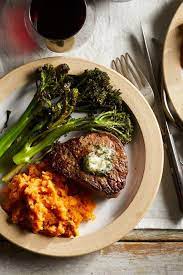 Filet Mignon For Two With Sweet Potato Mash Recipe Night Dinner Recipes Romantic Dinner Recipes Healthy Meals For Two