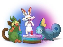 Breed an extra scorbunny or grookey, whichever you picked, and trade it for a friend's sobbley. Artkitt Commissions Closed Twitterissa Wanted To Draw Something Nice For The Announcement Of Pokemonswordandshield Before Finishing Max Say Hi To The New Starters Pokemon Grookey Scorbunny Sobble Gen8 Art Cute