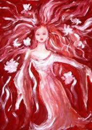 Sunt ielele, ielele, nebunele sunt ielele, ielele, nebunele si trupurile lor pe pamantul gol in padurea cu fosnetul aiurea aprinde luna, asculta furtuna r: Picturi Ielele De Gabriela Dinca