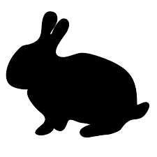 Bunny Rabbit Silhouette Clipart By Savanaprice Easter Cliparts Rabbit Silhouette Bunny Silhouette Bunny
