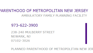 1346213337 Npi Number Planned Parenthood Of Metropolitan New Jersey Newark Nj Npi Registry Medical Coding Library Www Hipaaspace Com C 2021