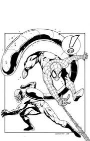 Spidey Scorpion Spiderman Coloring Coloring Pages Spider Coloring Page