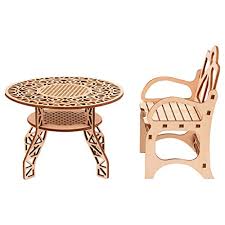 Board game tables is a quality table manufacturer, and there's even the newcomer kickstarter success carolina game tables. 3d Wooden Puzzle Diy Handmade Small Table And Chair Assembly Model Crafts Kit Home Decor Learning Educational Toy Games Creative Gift For Adult Kids Educational Toys Planet