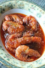 Azie Kitchen Udang Masak Merah Sedap Resep Masakan Ide Makanan Resep Makan Malam