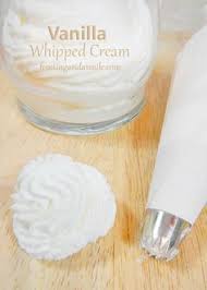 Homemade Whipped Cream Recipe Homemade Whipped Cream Vanilla Whipped Cream Icing Recipe