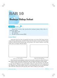 Bab 10 budaya hidup sehat sumber: Pjok Kelas 7 Bab 10 Budaya Hidup Sehat