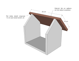 Vogelhuisje Maken Voordemakers Nl Vogelhuisje Vogelhuisjes Voederhuizen