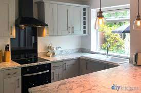 An Innova Clayton Dove Grey Shaker Kitchen Real Kitchen Grey Shaker Kitchen Kitchen Renovation