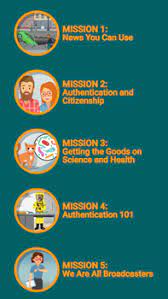 This one is good for higher level kids. Reality Check The Game Mediasmarts