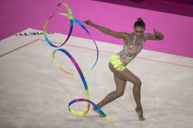The sport combines elements of gymnastics, dance and calisthenics; Brasileiras Comecam Bem No Mundial De Ginastica Ritmica Lance