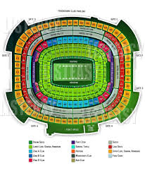 Factual Fedexfield Seat View Fedex Stadium Map Washington