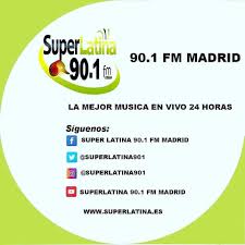 Super Latina 90 1 Fm Madrid Www Superlatina Es Escuchando Musica Musica En Vivo Latinas