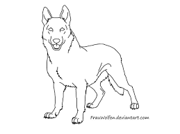 Cute German Shepherd Coloring Pages Puppy Drawing Easy German Shepherd Colors Dog Coloring Page