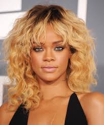 Black wavy hairstyle with bangs /getty images. Rihanna S Best Long And Short Hairstyles Over The Years