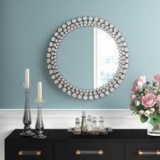 A warm heart in a cold place. Crystal Mirrors Wayfair