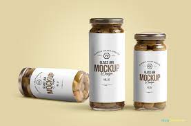 Download Free Glass Jar Mockup Psd Zippypixels