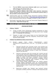 Anda perlu hidupkan javascript untuk melihatnya. Dokumen Tender
