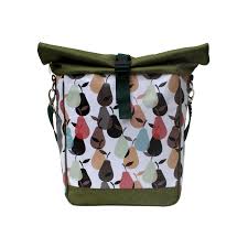 Ikuri Fahrradtasche Aus Bedruckter Plane Gepacktasche Fur Etsy Bags Bike Bag Bicycle Bag