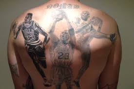 Rockets fan gets stunningly realistic james harden tattoo. Man Has Massive Scottie Pippen Michael Jordan And Dennis Rodman Back Tattoos Bleacher Report Latest News Videos And Highlights
