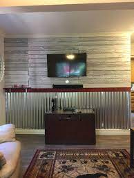 Maybe you would like to learn more about one of these? An Accent Wall With Barn Wood And Corrugated Metal Ibuiltit