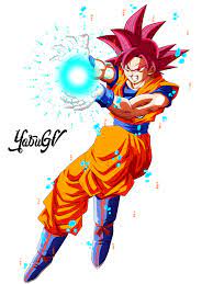 Goku Ssj Dios V Personajes De Goku Personajes De Dragon Ball Goku