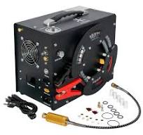 TUXING TXES062 Pcp Air Compressor 4500Psi Auto Stop Built-in Converter/Water-Oil Filter