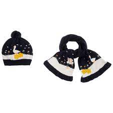 Baby Girls Cotton Knit Hat Set For Girl By Mayoral Discover More Beautiful Designer Hats For Kids Online Knitted Hats Hat And Scarf Sets Hat Designs