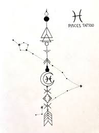 Astro Arrow Pisces In 2020 Astrology Tattoo Zodiac Tattoos Pisces Tattoos
