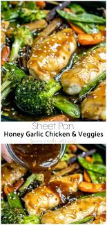 In this article, i want to explain how to prepare chinese vegetable. This Easy Sheet Pan Honey Garlic Chicken With Veggies Has The Flavors Of A Stir Fry Dinner Recipes Easy Quick Honey Garlic Chicken Diabetic Recipes For Dinner
