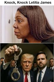 The Queen Of Lawfare. Karma visits Letitia James.