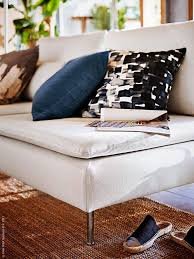 Stockholm 2017 Kudde Ormkaktus Kuddfodral Soderhamn Soffa Med Kladsel Finnsta Vit Lohals Matta Soffa Inspiration Ikea Vardagsrum