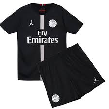 Order now for next day delivery. Cheap 2018 19 Paris Saint Germain Soccer Jersey Football Shirt Hipsoccer Co 18 19 Paris Saint Germain Third Away Black Kids Soccer Jersey Short