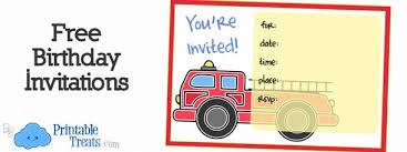 We have about (4) engineering font in ttf truetype font format. Printable Fire Truck Invitations Printable Treats Com