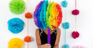 Maybe you would like to learn more about one of these? Tissue Paper Photo Wall Flower Prop Dollar Tree