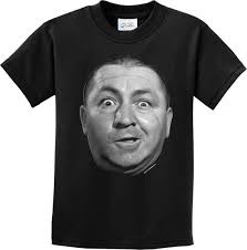 The Three Stooges Curly Face Kid's Shirt 26286ED1-PC61Y