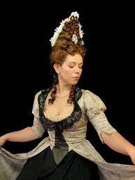 baroque rococo hair styles theater akademie historische frisuren barock mode historisches kleid