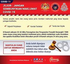 (2) akta ini hendaklah mula berkuatkuasa pada tarikh yang akan ditetapkan oleh menteri melalui pemberitahuan dalam warta; Tolong Beri Kerjasama Kementerian Kesihatan Malaysia Facebook