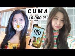 Selama ini nyu hair color sendiri hadir dalam 5 varian warna: Cat Rambut Sendiri Di Rumah Ala Korea 10 000 Aja Tanpa Bleaching Youtube