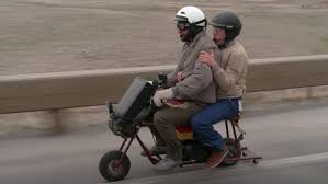 Is she really the mother of harry's child? Fans Recreate Dumb And Dumber S Motor Bike Trip To Aspen Nerdist