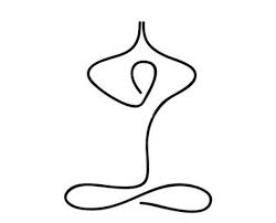 Achtsamkeit Bilder Achtsamkeit Bilder Symbol Minimalistische Zeichnung Strichzeichnung Yoga Tatowierungen