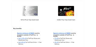 Buy the best and latest ntuc plus card on banggood.com offer the quality ntuc plus card on sale with worldwide free shipping. Ocbc Credit Card Promotion Credit Card Deals In Singapore Pt 1