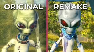Все для sony playstation 4 / игры в pkg для ps4. Destroy All Humans Original Vs Remake Graphics Comparison Youtube