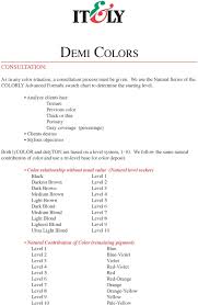 demi colors requirements delyton and or lycolor deal salon