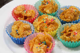 Ni ha, baru tergerak hati nak cuba buat biskut raya. Biskut Cornflakes Madu Jamu Selera Mstar