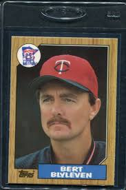 1987 Topps Tiffany Bert Blyleven #25 Twins Nm/mt