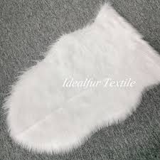Fast worldwide same day shipping! China Long Pile Solid Household Modern Bedroom Rattan Sheepskin Fur Rug China Mat And Floor Mat Price